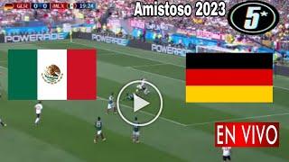  En Vivo: México vs. Alemania, donde ver, a que hora juega México vs. Alemania Amistoso 2023