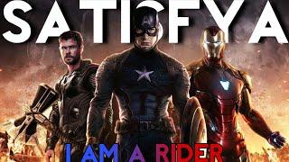 SATISFYA || I AM A RIDER || IRON MAN,THOR,CAPTAIN AMERICA || CREATIVE JUICE