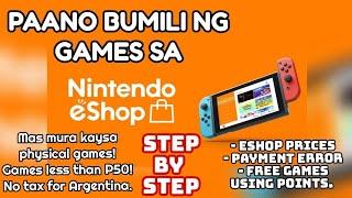 Paano Bumili Ng Murang Games Sa Eshop? (Nintendo Switch / NSW Budol)