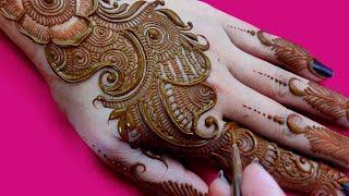 Unique and Stylish Full Hand Arabic Mehandi ka design ll Eid Special Full Hand Arabic Mehandi Design