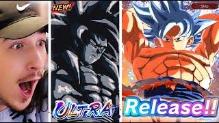 Reacting to More NEW Custom Summon Animations and ULTRA in Dragon Ball Legends