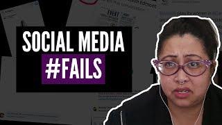 Social Media Marketing Fails & Mistakes