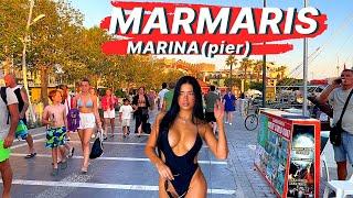 Marmaris 2023: Embark on a Mesmerizing 4K Walking Tour of Marmaris Marina