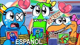 RAINBOW FRIENDS Pero Son CHICAS?! Roblox Rainbow Friends Animacion