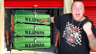 I Bought a Storage Unit FULL OF WEAPONS For $250!