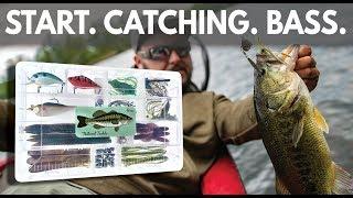 Tailored Tackle Bass Fishing Kit with Lures, Tackle and Bass Book