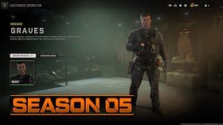 The Modern Warfare 2 Season 5 Operators… (Graves, Mace & 21 Savage)