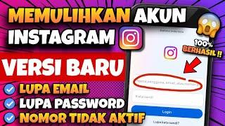 100% PULIH!! Cara Memulihkan Akun Instagram yang Lupa Email, Password & Nomor Tidak Aktif - TERBARU