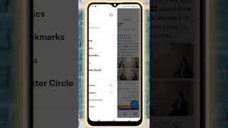 How To Logout Twitter App #shorts #ytshorts