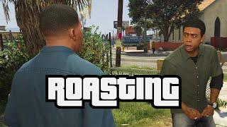 Lamar Roasts Franklin BUT IT'S ENHANCED WITH RAY TRACING! - GTA V Enhanced PC Version