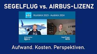 Segelflug- vs. Airbus-Lizenz: Airbuspilot und Segelflieger diskutieren | #SPL #soaring #Airbus #a330