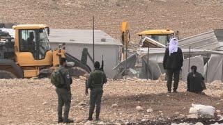 Israel demolishes two homes in Kh. Um Qusah, leaving 38 people, including 29 minors, homeless