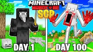 I Survived 100 Days in the SCP Minecraft Mod