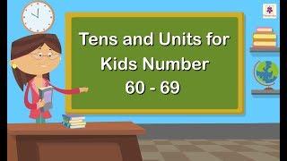 Tens and Units: Number 60 - 69 | Mathematics Grade 1 | Periwinkle