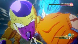 SSB Vegeta & SSB Goku VS Golden Frieza  FULL BOSS FIGHTS  | DBZ: Kakarot A New Power Awakens Part 2