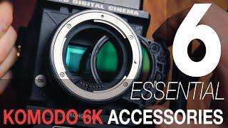 6 ESSENTIAL Accessories for the RED Komodo 6K