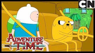 DRIVING AROUND TOWN WITH FINN AND JAKE - Furniture & Meat | Adventure Time | Cartoon Network