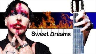 Marilyn Manson - Sweet  Dreams на Гитаре | РАЗБОР + ТАБЫ