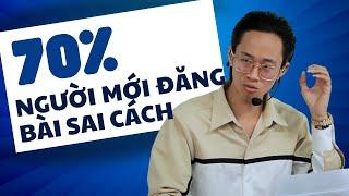 70% Người mới chạy quảng cáo, đăng video dưới 60s SAI CÁCH, khiến QC ko HIỆU QUẢ | CHU MINH HẠNH