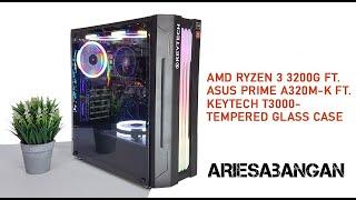 AMD RYZEN 3 3200G FT. ASUS PRIME A320M-K FT. KEYTECH T3000