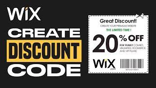 How To Add A Discount Code In Wix | Easy Tutorial (2025)