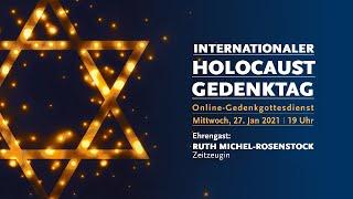 Internationaler Holocaustgedenktag – Online-Gedenkgottesdienst