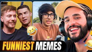 Sourav joshi Huge Fight & Ronaldo collab with Mr.Beast 