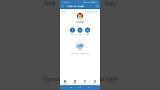 آموزش ارسال و دریافت شیبا در کیف پول تراست ولت