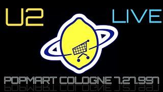 U2 POPMART TOUR LIVE from Cologne Germany enhanced video / audio soundboard - 8 songs/ tripod camera
