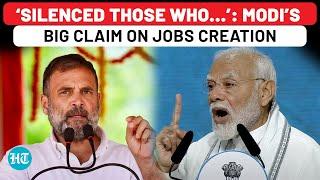 PM Modi Claims 8 Crore Jobs Created In Last 3-4 Years, Cites RBI Data: ‘Silenced Those Who…’ | Watch