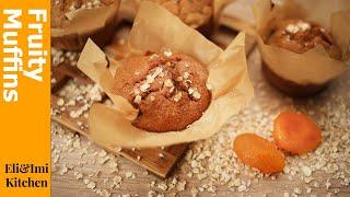 How to make a  low fat Fruity muffin at home ( NO BUTTER) Simple recipe for Fruity muffins.