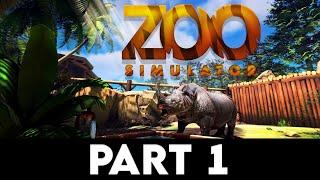 ZOO SIMULATOR Gameplay Walkthrough PART 1 [4K PC ULTRA] - No Commentary