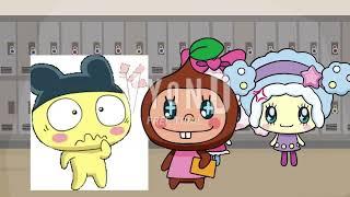 Mametchi Shoves Lovelitchi Into His Locker/Grounded