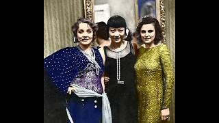 Marlene Dietrich Anna May Wong Leni Riefenstahl 1928 At The Ball