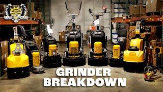 Concrete Grinders Line-Up: A Detailed Breakdown of XPS Machinery | #grindingmachine #xps #machinery