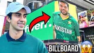 I was on a BILLBOARD with DUCKY BHAI!!