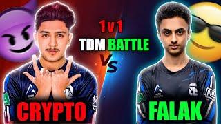 i8 CRYPTO VS i8 FALAK  1 VS 1 TDM BATTLE || PUBG MOBILE