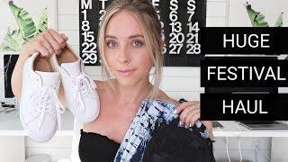 Huge Festival Clothing Haul | Ashley Nichole