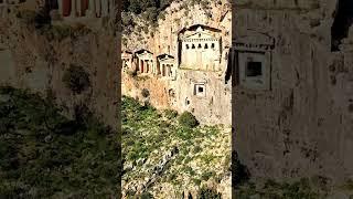 Dalyan King Tombs: Aerial Drone Footage of Ancient Marvels