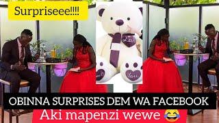 OBINNA ALISURPRISE DEM WA FACEBOOK WAKISHOOT/MAPENZI WEWE ️️