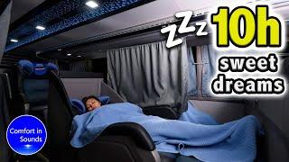 Air Conditioner Noise Inside a Luxury Bus - Extended Version, Black Screen 432 hz
