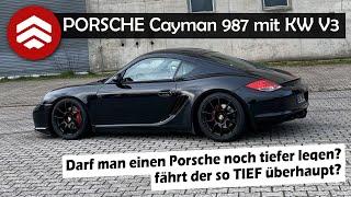 Porsche Cayman 987 KW V3 Gewindefahrwerk - Einbau - Vermessung - Fahrwerkssetup CanChecked- cultwerk