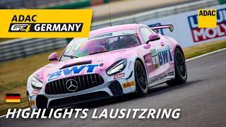 Highlights ADAC GT4 Germany Lausitzring | Rennen 2 | Deutsch | ADAC Motorsports