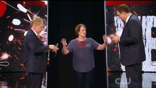 Helen Coghlan's second appearance on Penn & Teller: Fool Us. (Season 6, 2019.)