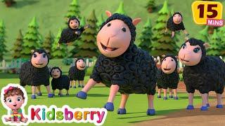   Baa Baa Black Sheep   +  ️  Ten in the Bed ️  | Kidsberry Nursery Rhymes & Baby Songs