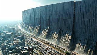 In 2032 New Earth Government Erects 300-Meter Walls Around Cities To Control Mankind