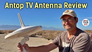 ANTOP TV Antenna Review - Testing for RV Use (Model AT415B)