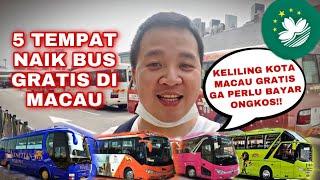 5 TEMPAT NAIK BUS GRATIS DI MACAU