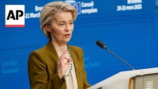 Ursula von der Leyen on U.S. tariffs: 'Europe holds a lot of cards'