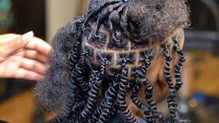 Spring Twist - Protective Style for Natural Hair